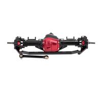 Compatible avec Axial pour SCX10 Pièces De Mise À Niveau pour Voiture À Chenilles RC 1:10, Accessoires D'essieu Avant Et Arrière en Métal CNC RC Essieu Avant Arrière