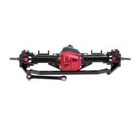 Compatible avec Axial pour SCX10 Pièces Et Accessoires De Mise À Niveau D'essieu Avant Et Arrière en Métal CNC pour Voiture Radiocommandée À Chenilles À L'échelle 1:10 RC Essieu Avant Arrière