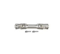 Compatible avec Axial pour SCX10 pour Capra pour TRX4 pour TRX6 pour Element pour Enduro pour Redcat 1/10 RC Crawler Car Arbre De Transmission en Métal Pièces détachées RC(68.8-78MM Silver)