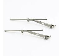 Compatible avec AXIAL pour SCX10 pour Cherokee pour TRXS pour TRX4 pour Defender G500 KM2 1/10 Pièces De Voitures Radiocommandées pour Crawler, Essuie-Glace en Métal Pièces Voiture RC