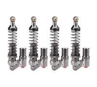 Compatible avec Axial pour SCX10 pour Tamiya CC01 D90 1/10 RC Accessoires De Mise À Niveau Voiture sur Chenilles Pièces 4PCS Set D'amortisseur Modèles Amortisseurs RC