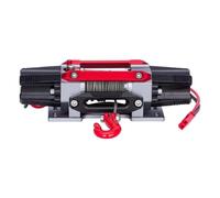 Compatible avec Axial pour SCX10 pour Traxxas pour TRX4 D90 YK4082 1/8 1/10 Amélioration Crawler RC Pièces Treuil Simulé en Métal À Double Moteur Pièces Voiture RC