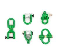 Compatible avec Axial pour SCX10 pour TRX4 Ford TRX6 90046 pour Redcat Gen8 1/10 Pièces Détachées pour Voitures RC Crawler Poulie De Remorquage en Métal Pièces Voiture RC