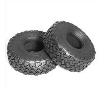 Compatible avec Axial pour SCX10 Pro pour Capra pour Trax pour TRX4 1/10 Pièces pour Chenilles RC 4 Pneus en Caoutchouc De 116 Mm (1,9 Pouce) RC Pièces avec