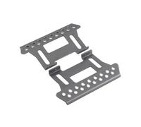 Compatible avec Axial pour SCX10II 90046 90047 pour Wrangler D90 TF2 1/10 RC Voiture Chenille 2 Pièces en Alliage D'aluminium pour Marchepied Latéral De Curseur De Roche RC Pièces D'auto