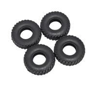 Compatible avec Axial pour SCX24 90081 AXI00002 Pièces De Mise À Niveau 4 Pièces 48mm 1.0 Pneus Roue en Caoutchouc Souple Pneu pour 1/24 RC Voiture sur Chenilles Pneu RC RC Voiture Pneus