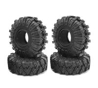 Compatible avec Axial pour SCX24 pour Gladiator pour Bronco 1/24 RC Crawler Car Parts 4PCS 62mm 1.0 inch Wheel Pneus pour Pneus en Caoutchouc Tout-Terrain Pièces Mise RC