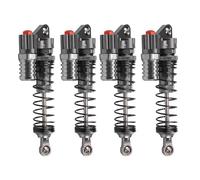 Compatible avec Axial Scx10 D90 Amortisseurs en Métal pour Camion, 4 Pièces, 90Mm, Échelle 1/10, Chenilles De Roche Rc, Mise À Niveau, Accessoires De Remplacement RC Voiture Amortisseurs