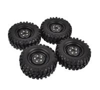 Compatible avec Axial SCX10 D90 pour Tamiya CC01 1:10 RC pour Rock Crawler Car 4 Pièces 96 Mm 1,9 Pouces Pneus en Caoutchouc/pneus Et Jantes De Roue Pneu Caoutchouc RC