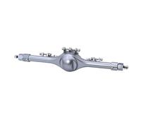 Compatible avec Axial SCX10II 90046 90047 Ensemble D'essieux Droits Avant Et Arrière en Métal Support De Servo 1/10 RC Crawler Pièces De Mise À Niveau RC Essieu Avant Arrière