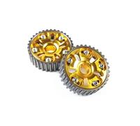 Compatible Avec B16A Pour B18C Pour B18C5 2 Pièces Kit De Remplacement De Voiture De Poulie D'engrenage De Distribution D'engrenage Came Réglable pignon de calage(Or)