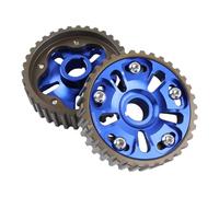 Compatible Avec B16A Pour B18C Pour B18C5 2 Pièces Kit De Remplacement De Voiture De Poulie D'engrenage De Distribution D'engrenage Came Réglable Engrenage Arbre Cames(Bleu)