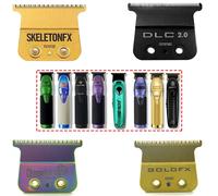 Compatible avec BabylissPRO 707Z JUCAI F7878 garniture de barbier professionnelle salon de coiffure remplacement embout en acier au carbone lame DLC Colorful Blade