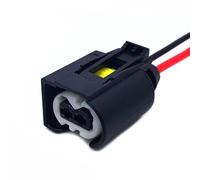 Compatible avec Benz 9441292 Bobine d'allumage Automobile 2 Broches, connecteur de câble électrique Haute Tension, fiche de Faisceau de câbles, connecteur de Bloc Bobine (Blanc) (Blanc)