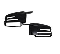 Compatible avec Benz Classe A W176 2013 2014 2015 2016 2017 2018 Couvercles De Rétroviseurs Latéraux Classe Noir Remplacer Rétroviseurs Auto Coques(Bright Black)