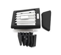 Compatible Avec Benz Classe R W251 2006-2018 R300 R320 R350 R400 R500 Grille Ventilation De Climatisation Avant Gauche Droite d'évent AC Avant Console(Model B Black L)