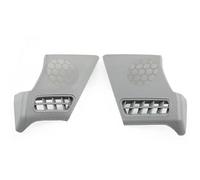 Compatible Avec Benz E W210 1995 1996 1997 1998-2000 Grille Ventilation Pour Haut Parleur Côté Gauche Droit 2106800539 2106800639 d'évent AC Avant Console(Gray Left Right)