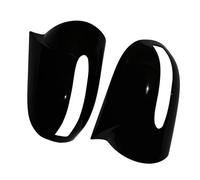 Compatible Avec Benz Pour C-class W203 C230 C240 C280 C320 C350 Pour AMG 2001-2007 Couvercles De Rétroviseurs Capuchons En Fiber De Carbone Noir Brillant Accessoires Coque De Rétroviseur