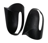 Compatible Avec Benz Pour C-class W203 C230 C240 C280 C320 C350 Pour AMG 2001-2007 Couvercles De Rétroviseurs Capuchons En Fiber De Carbone Noir Brillant Accessoires Coque De Rétroviseur
