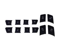 Compatible Avec Benz Pour Classe C W204 2008 2009 2010 2011 2012 2013 Boutons De Verrouillage De Porte De Voiture À Mémoire Couvre Autocollants Décoratifs Bouton Voiture