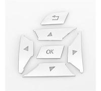 Compatible Avec Benz Pour Classe GL 2006 2007 2008 2009 2010 2011 2012 2013 2014 2015 Autocollants De Réparation De Garniture De Bouton De Volant Boutons