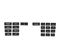 Compatible Avec Benz Pour CLS 2012 2013 Console Style Voiture Boutons Panneau CD Autocollants Revêtement D'habillage Décoratifs Accessoires