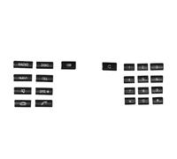 Compatible Avec Benz Pour CLS 2012 2013 Console Style Voiture Boutons Panneau CD Autocollants Revêtement D'habillage Décoratifs Accessoires