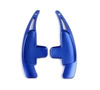 Compatible Avec Benz Pour CLS63 2008 2009 2010 2011 2012 2013 E63 S65 C63 Pour AMG Shift Paddle Extension De Volant Style Accessoires De Voiture palette changement vitesse(Bleu)