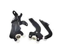 Compatible Avec Benz Pour Vito W639 2003 2004 2005-2014 6397601747 Ensemble Charnières Guidage À Rouleaux Coulissants Voiture Guide Coulissant Droit Supérieur Moyen Inférieur Rouleau porte coulissante