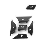 Compatible Avec Benz Pour W212 Classe E 2011 2012 2013 2014 OEM 2185400162 Boutons Commutation Volant Voiture Pièces Accessoires Commutateur de Bouton de Volant(Black,Left)