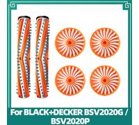 Compatible avec BLACK+DECKER BSV2020G / BSV2020P POWERSERIES Extreme Bâton Sans Fil Brosse Principale Filtre HEPA Accessoires de Remplacement Set 2
