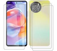 Compatible avec Blackview Shark 8 Verre Trempé, 3 Pièces 9H Dureté Protection Écran, Film Protection D'écran pour Blackview Shark 8