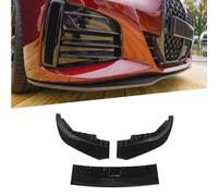 Compatible avec BMW 4 Series 4-Door G26 2021-2025, Kit de Spoiler de Pare-Chocs Avant Sport avec Lèvre Segmentée,Glossy Black