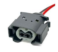 Compatible avec BMW 50290756 Connecteurs de câble électrique de générateur de Bobine d'allumage Automatique à 2 Broches, Faisceau de câbles, fiche (Blanc)