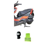 Compatible avec BMW C 600 Sport Couverture DE SIÈGE OJ Housse DE Pluie DE Protection DE SIÈGE IMPERMÉABLE pour SELLES DE Moto Taille XL 120X75CM