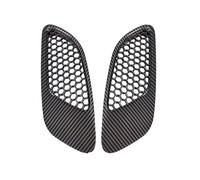 Compatible avec BMW E90 E91 E92 E93 M3 2 pièces capot moteur évent d'air couvercle d'aération Capot Prise D'Air(Carbon Fiber Look)