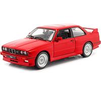 Compatible avec BMW M3 (E30) Rouge 1:24 Bburago 18-21100