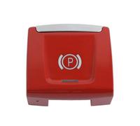 Compatible Avec BMW Pour 2S F45 F46 2016-2020 Interrupteur De Frein De Stationnement Électronique Noir Et Pour Rouge bouton frein à main(Rouge)