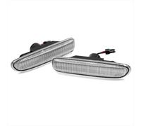 Compatible Avec Bmw Pour E46 Série 3 4dr Berline 5dr Wagon 1999 2000 2001, 1 Paire De Marqueurs Latéraux De Voiture, Clignotant, Lampe De Signalisation 63132228592 Indicateur rétroviseur