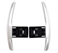 Compatible avec BMW pour I3 I01 I8 I12 2015 2016 2017 2018 Extension De Palettes De Changement De Vitesse pour Volant De Voiture Changement Vitesse Volant(Sliver)