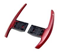 Compatible Avec BMW Pour M5 F10 2012 2013 2014 2015 2016 2017 2018 Pour M2 F87 M4 F82 F83 M3 F80 M6 F12 F13 F06 Extension De Levier De Vitesses Palette Vitesse Volant(Rouge)