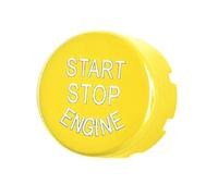 Compatible Avec BMW Pour Série 5 Et 6 G30 GT G32 X3 G01 X4 G02 Couvercle De Bouton Poussoir De Démarrage Et D'arrêt Du Moteur, Cache Autocollant Pièces(Jaune)
