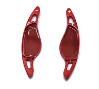 Compatible Avec BMW Pour Série 8 G14 G15 G16 2019 2020 2021 Accessoires De Voiture ABS Extension Levier Vitesse À Palette Volant(Pearl Red)