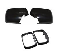 Compatible Avec BMW Pour Série X5 E53 1999-2006 Cache Rétroviseur Latéral Arrière Capuchon D'aile Extérieur Porte Anneau Garniture ABS Capot Rétroviseur
