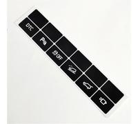 Compatible Avec BMW Pour X5 E70 X6 E7 Kit Réparation D'autocollants Pour Boutons Commande Tableau Bord Voiture, Autocollants Pour Boutons Contrôle Traction DTC Cache Autocollant Pièces