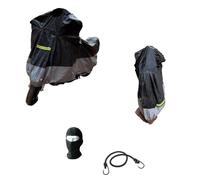 Compatible avec BMW R 100 RT Housse DE Moto Housse Polaire IMPERMÉABLE Scooter Taille XL Scooter DE Moto Housse Universelle Scratch OJ 246X105X127CM