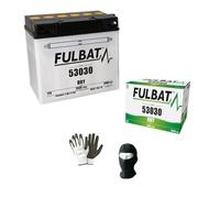 Compatible avec BMW R 100 RT Monolever 1000 année 1987 al 1995 Batterie 53030 FULBAT FOURNIE COMPLÈTE pour Moto Scooter Batteries 12VOLT 30AH AMPÈRE 186X130X171MM