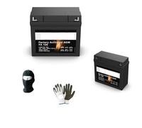 Compatible avec BMW R GS Adventure/R GS Adventure ABS 1150 dal 2001 al 2005 Batterie Bosch FA120 YT19BL-BS 12VOLT 18AH Ampere CHARGÉE ET PRÊTE À l'emploi Batteries Gel AGM SCELLÉES 186X82X171CM
