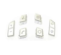 Compatible Avec BMW Série 1 E81 E82 E87 E88 2006 2007 2008 2009 2010 2011 Bouton De Commande Au Volant Bouton de Volant(A Model Silver)