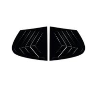 Compatible avec BMW Série 1 E87 2005-2011, pare-brise latéral arrière, type de pâte, kit de carrosserie adapté, accessoires de décoration extérieure(Glossy Black)